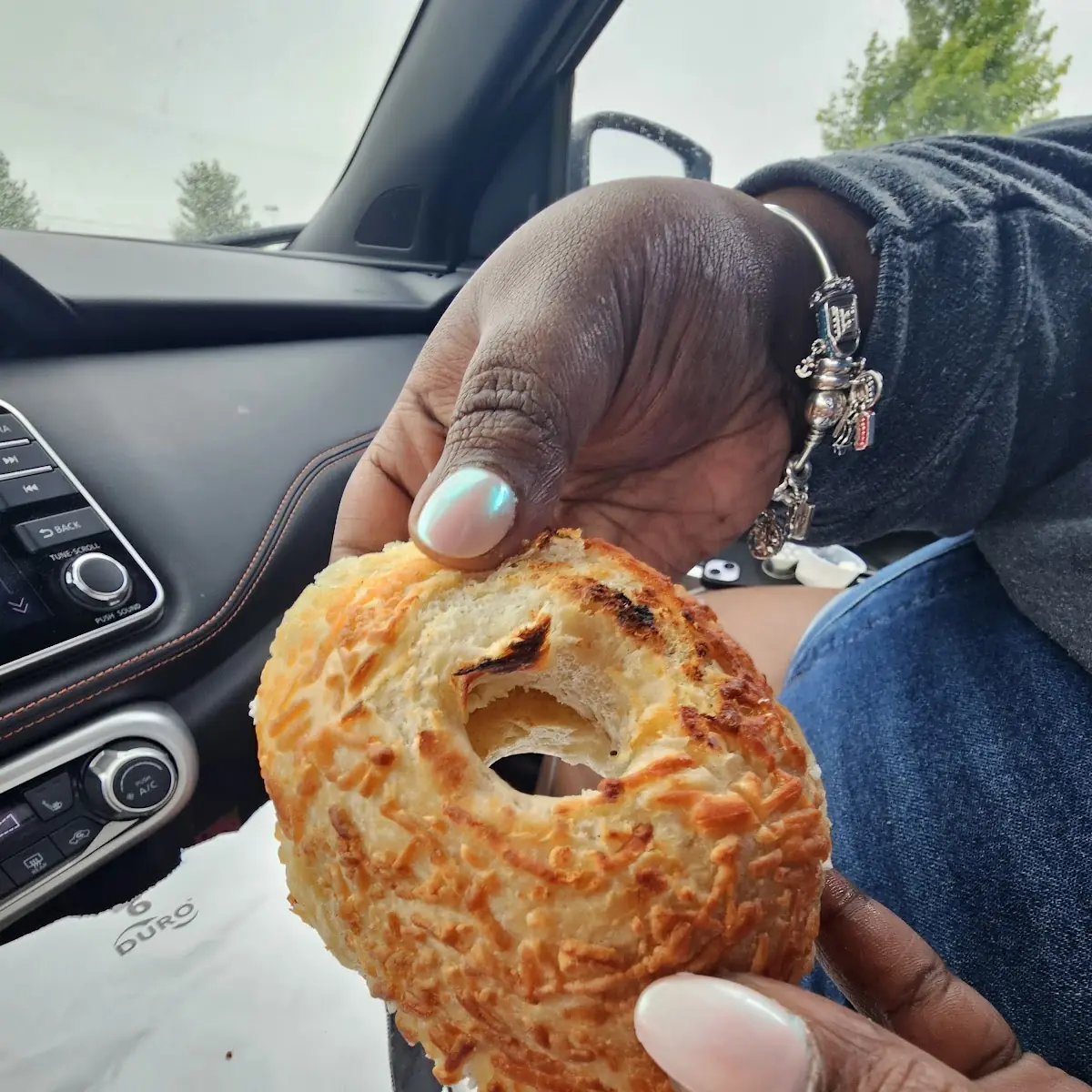 Asiago Cheese Bagel