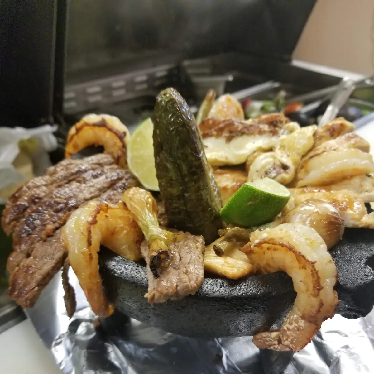 Seafood Molcajete