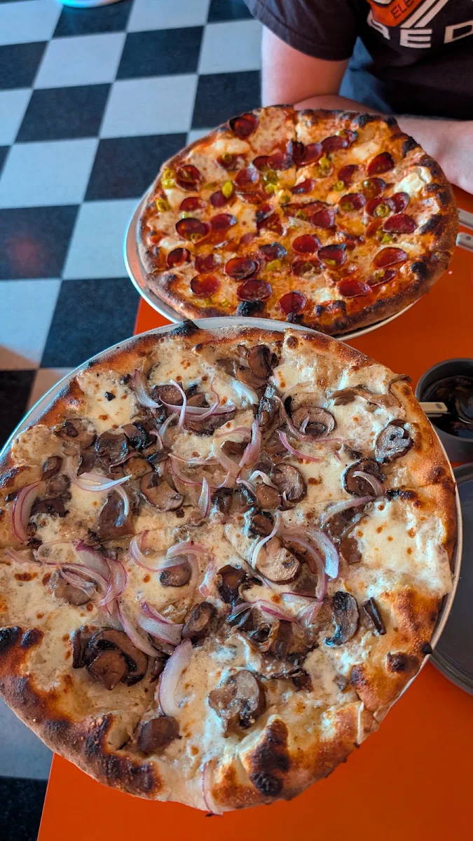 Mushroom Pizza Pepperoni