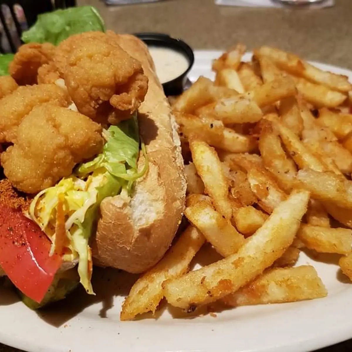 Fried Shrimp Platter