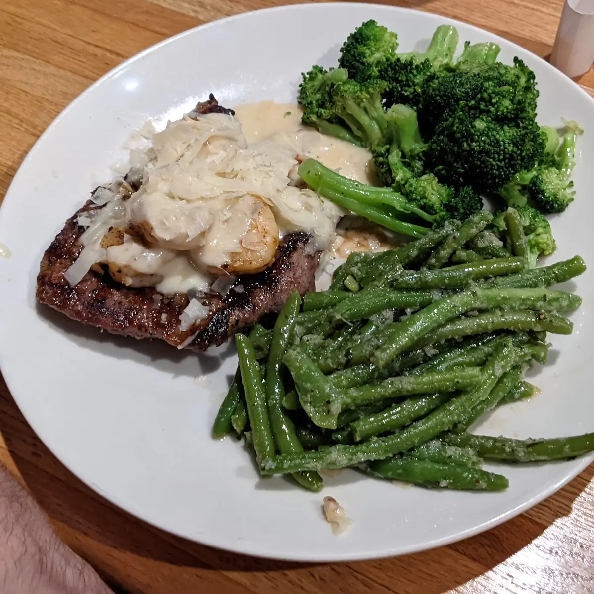 Shrimp 'N Parmesan Sirloin