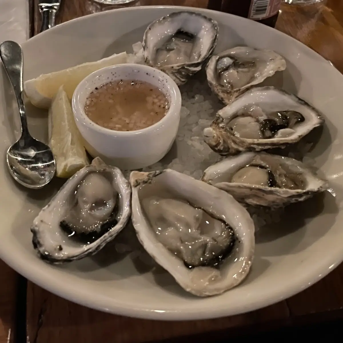 Shigoku Oysters on the Half Shell