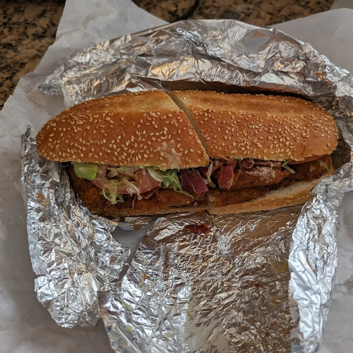 Chicken Bacon Ranch Sub