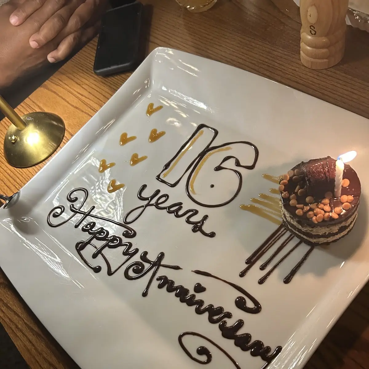 Chocolate Cake for Anniversary Celebration