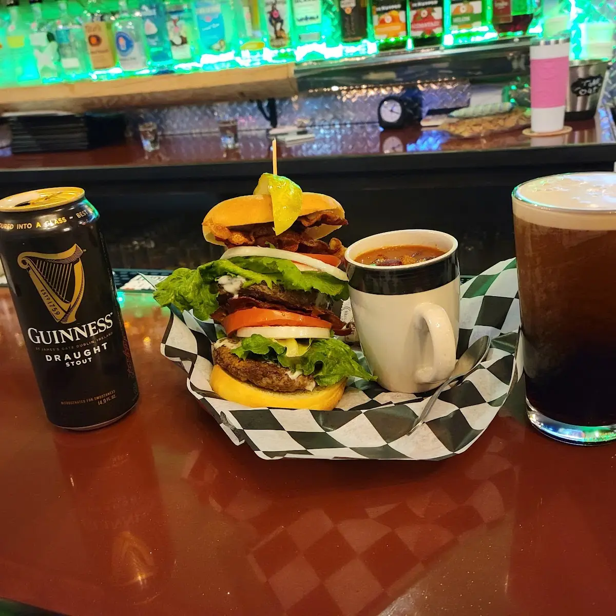 The Daily Double Cheese Burger