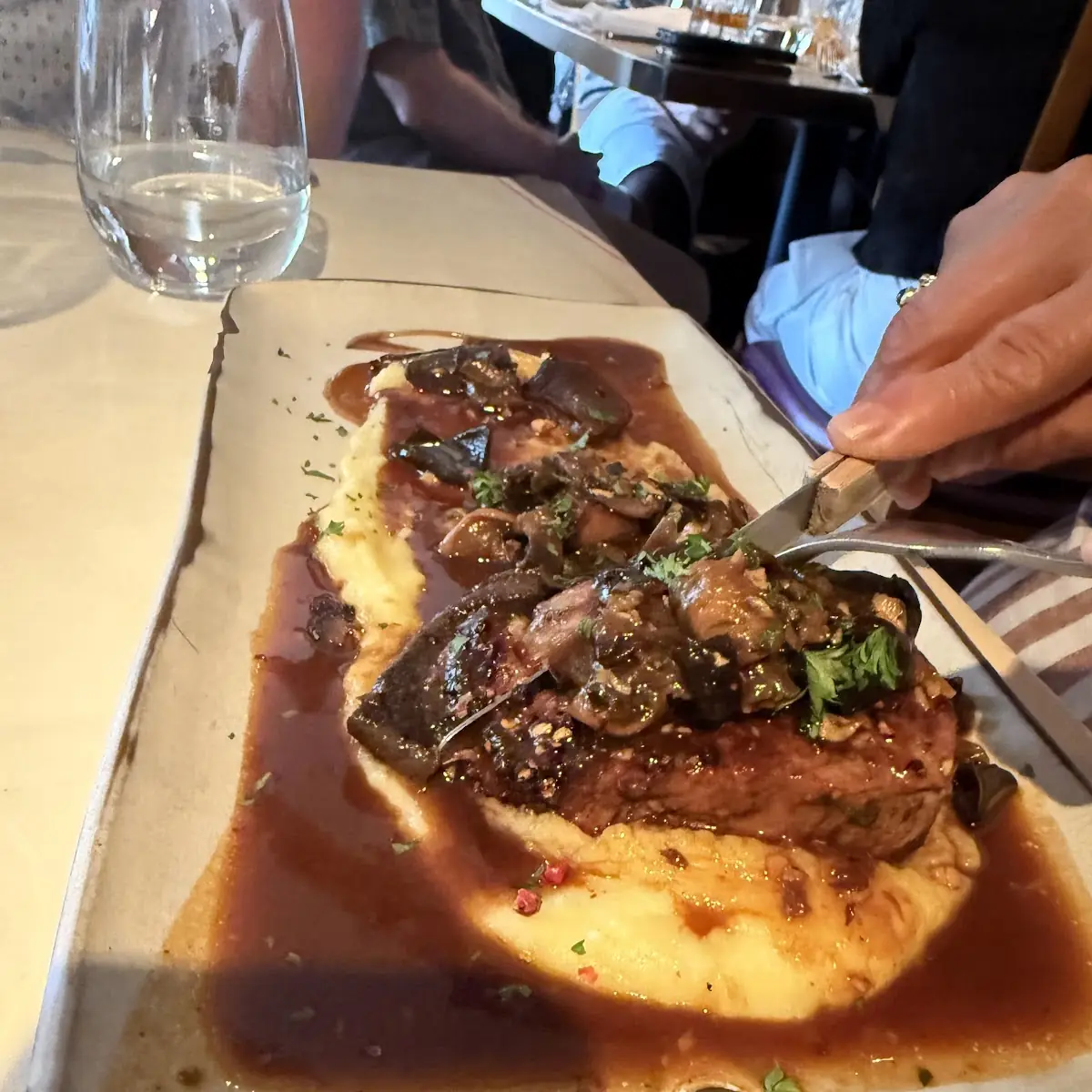 Joseph's 6oz Steak Au Poivre
