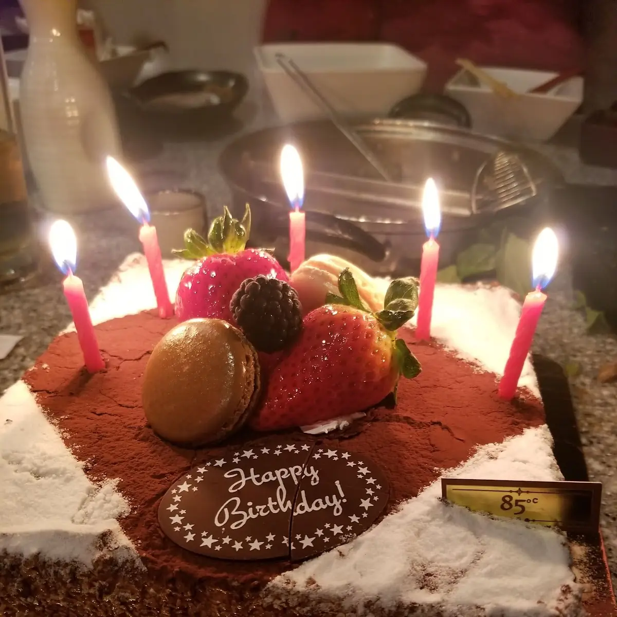 Birthday Cake from 85°