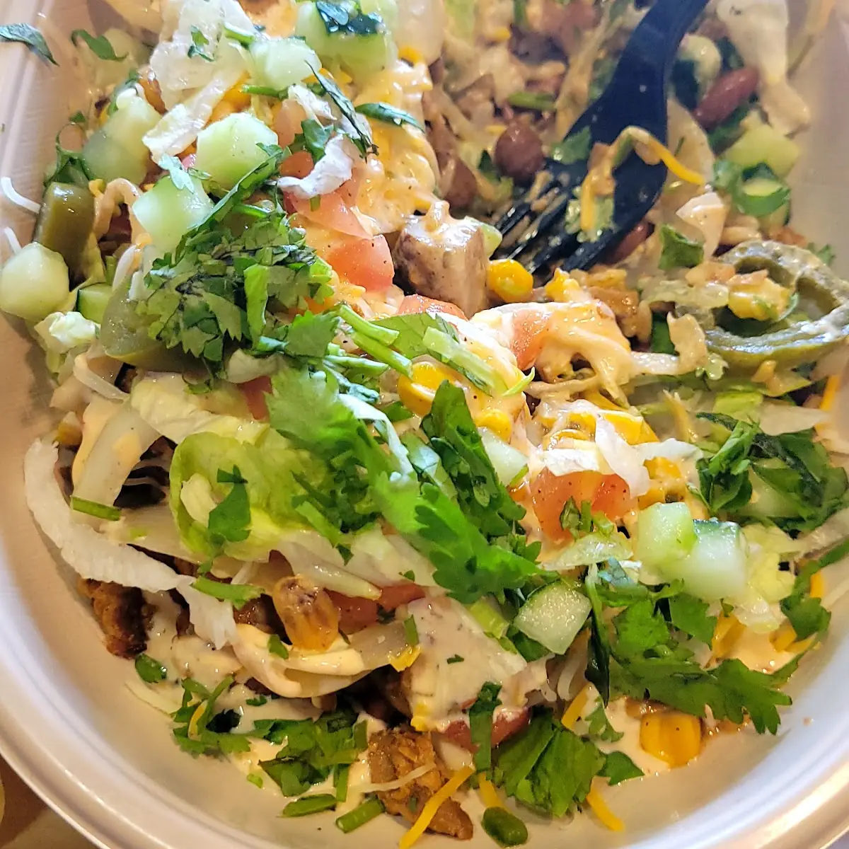 Chicken Shawarma Salad