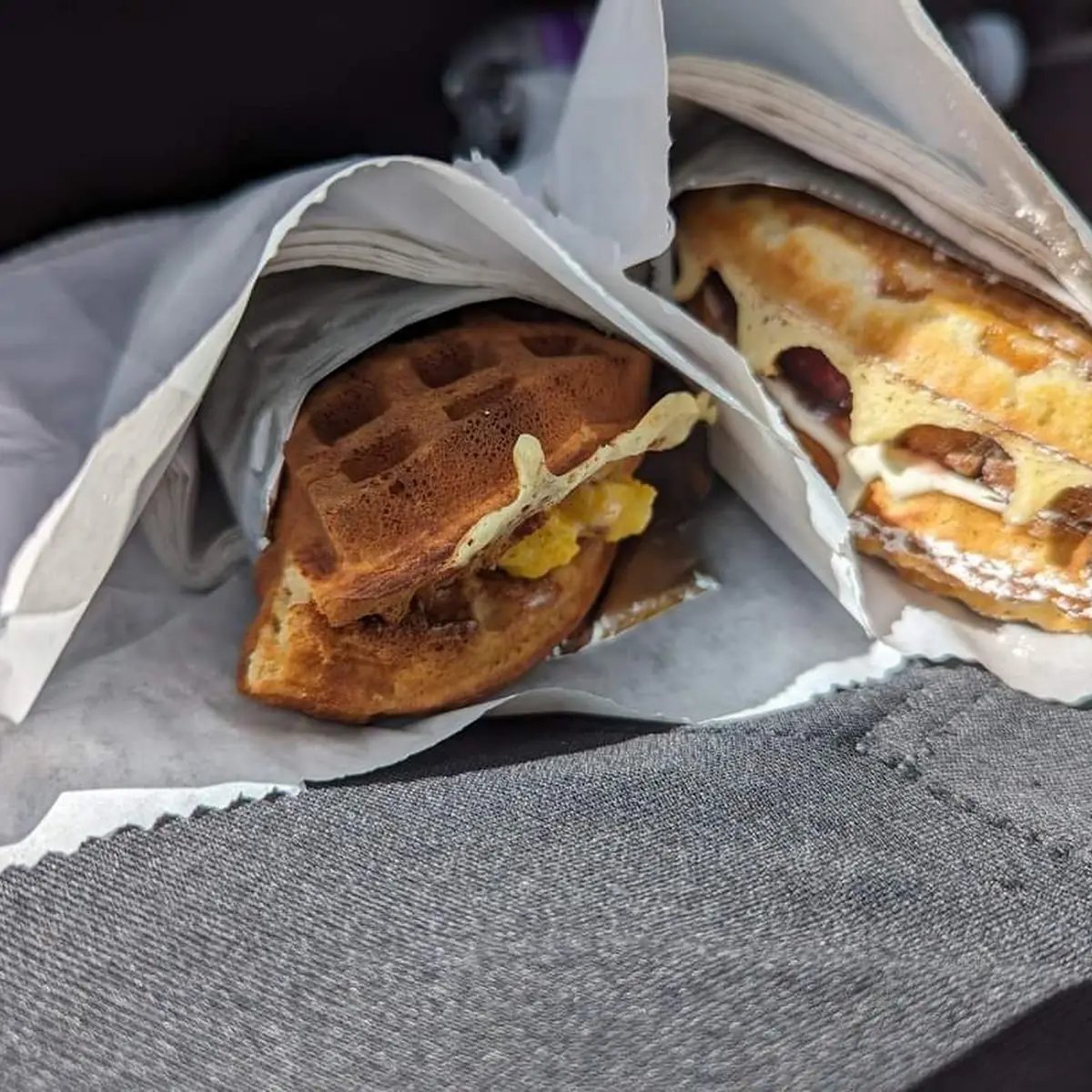 Black Forest and Egg and Cheese