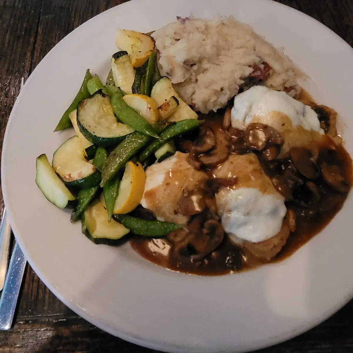 Stuffed Chicken Marsala