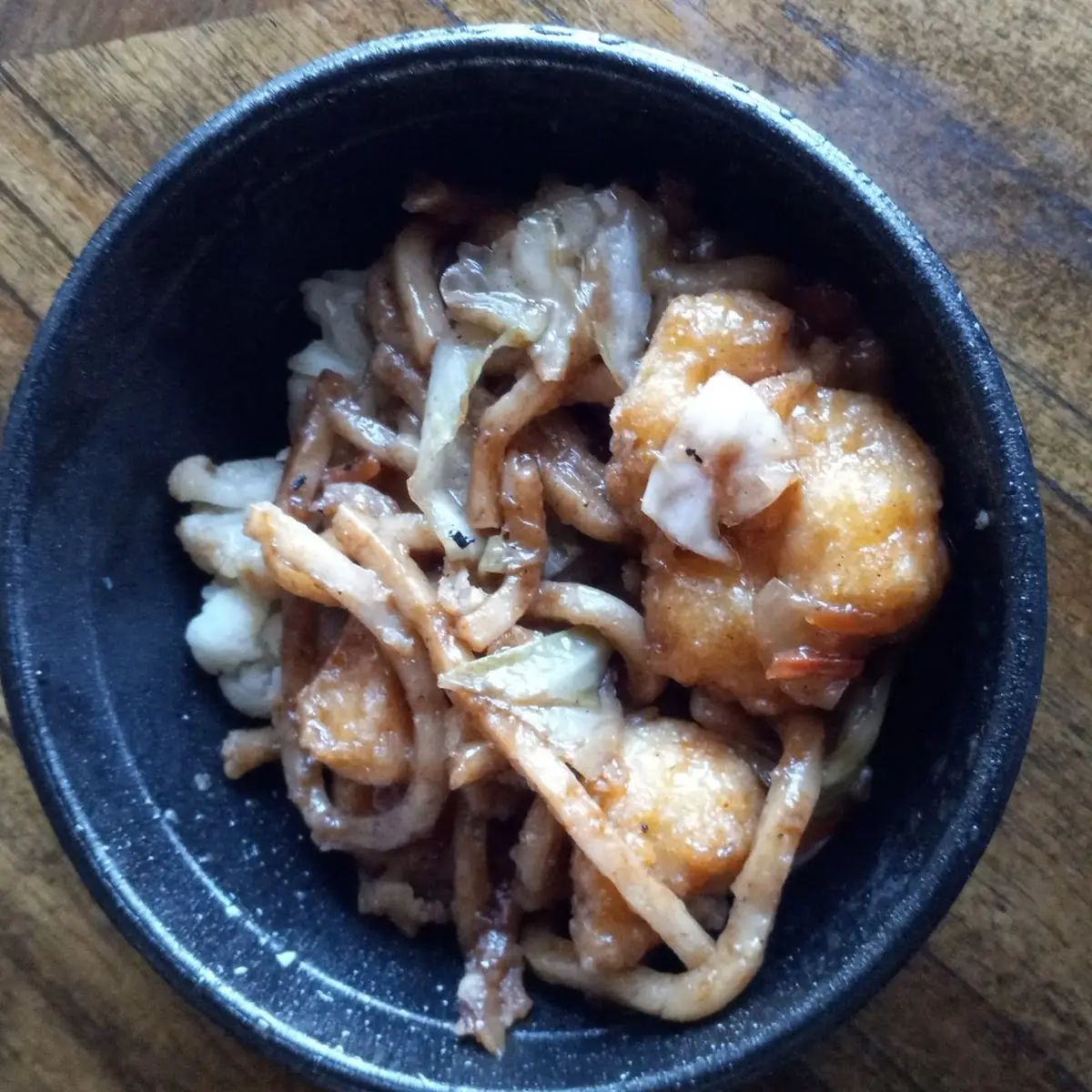 Orange Chicken with Udon Noodles
