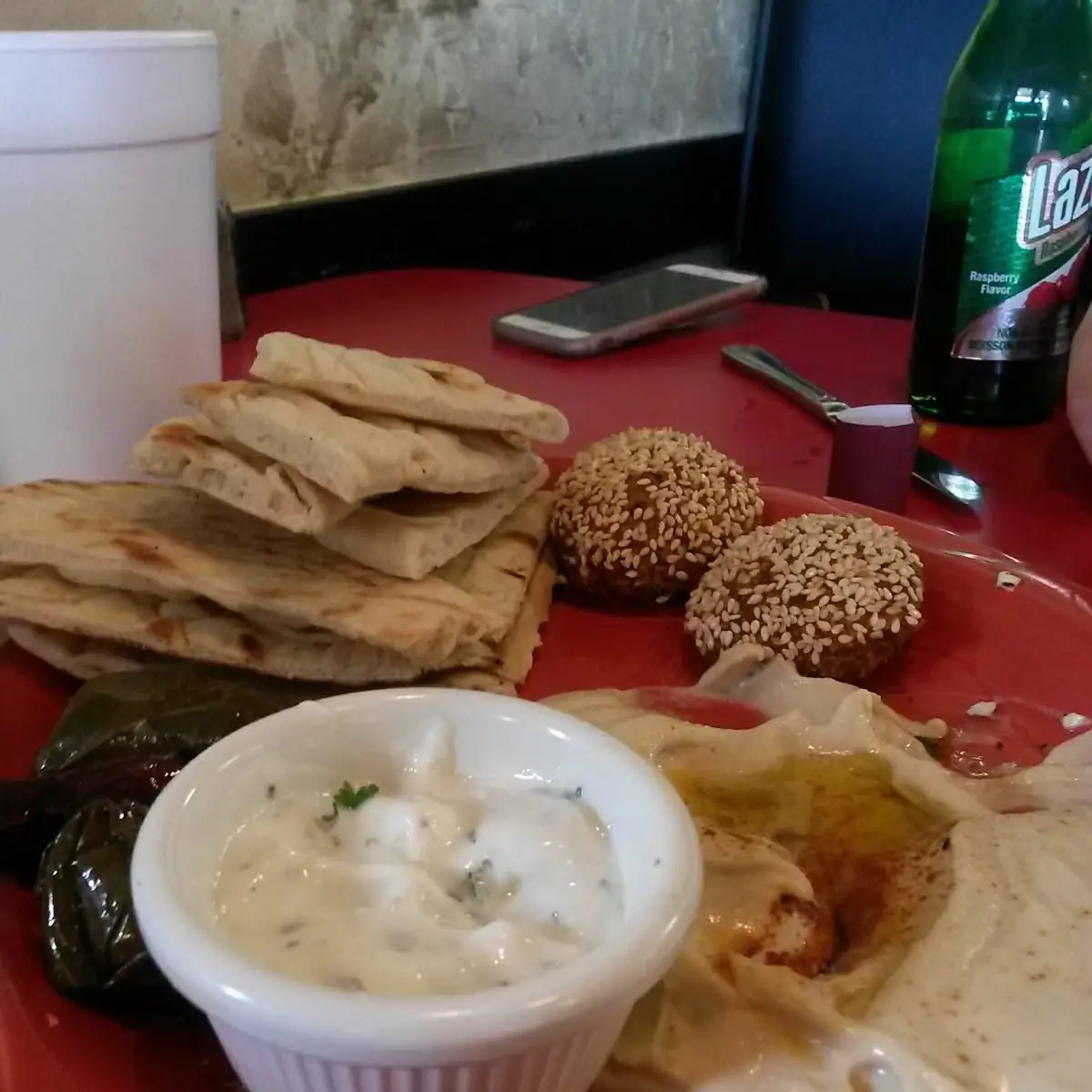 Hummus and Pita Bread