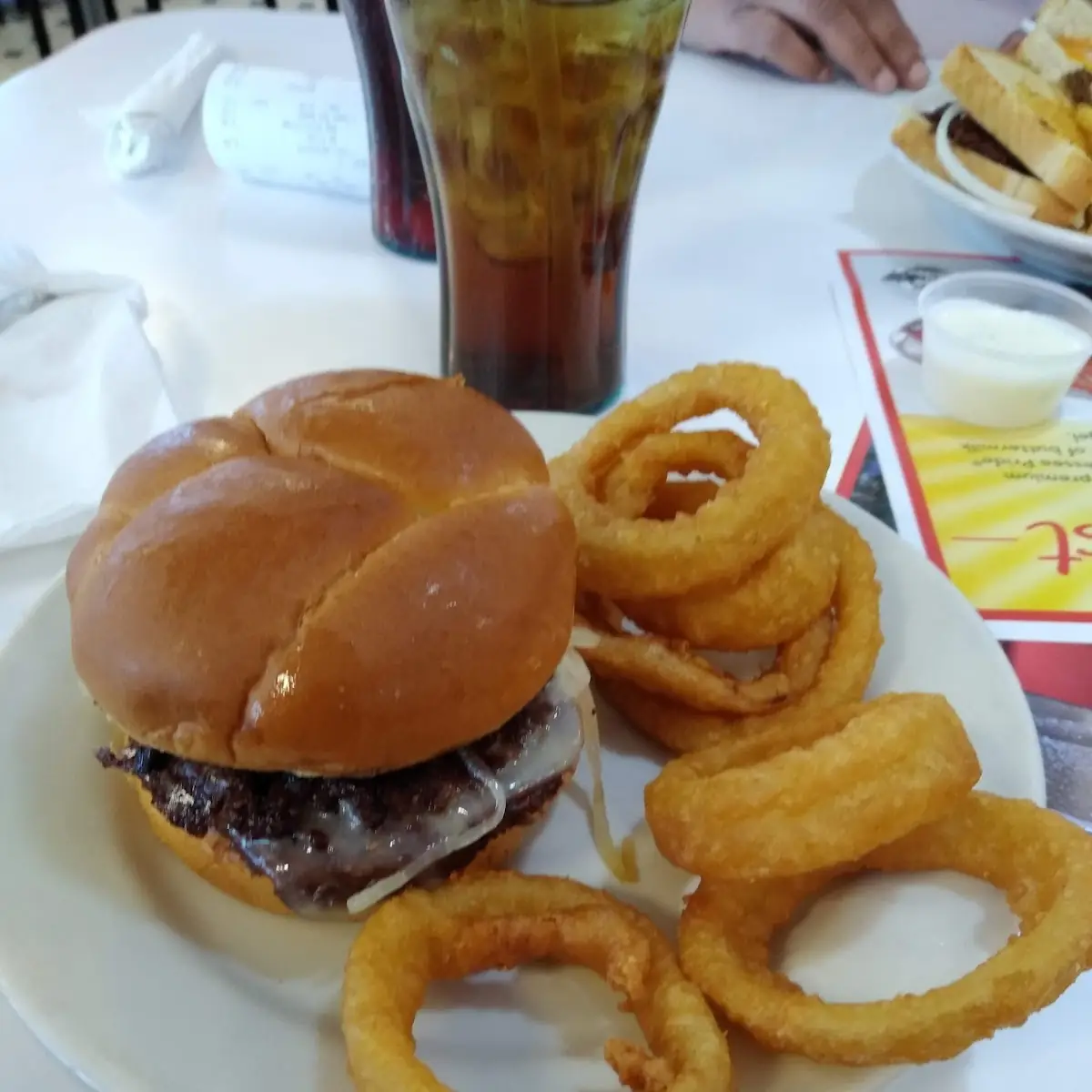 Mushroom Swiss Burger