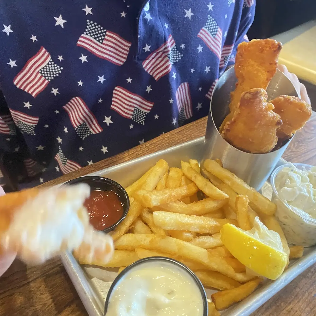 Guinness Battered Fish & Chips