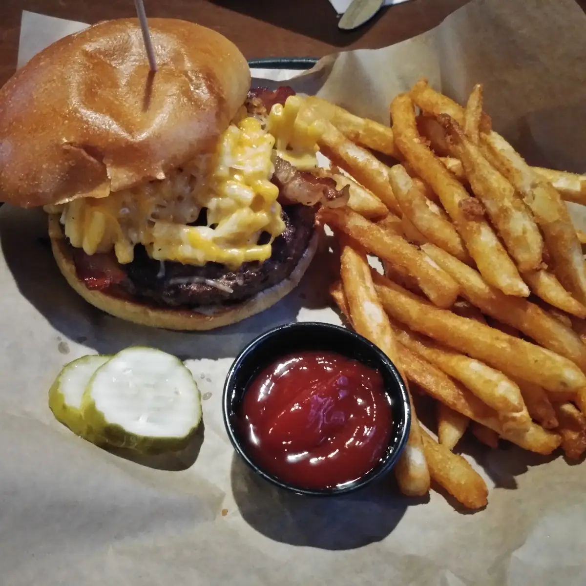 Mac & Cheese Burger