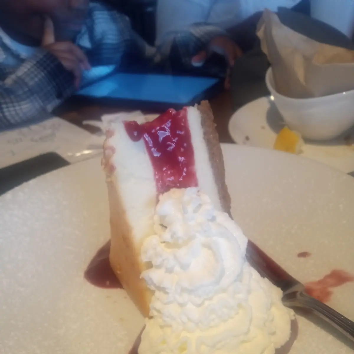 Triple Raspberry Cheesecake