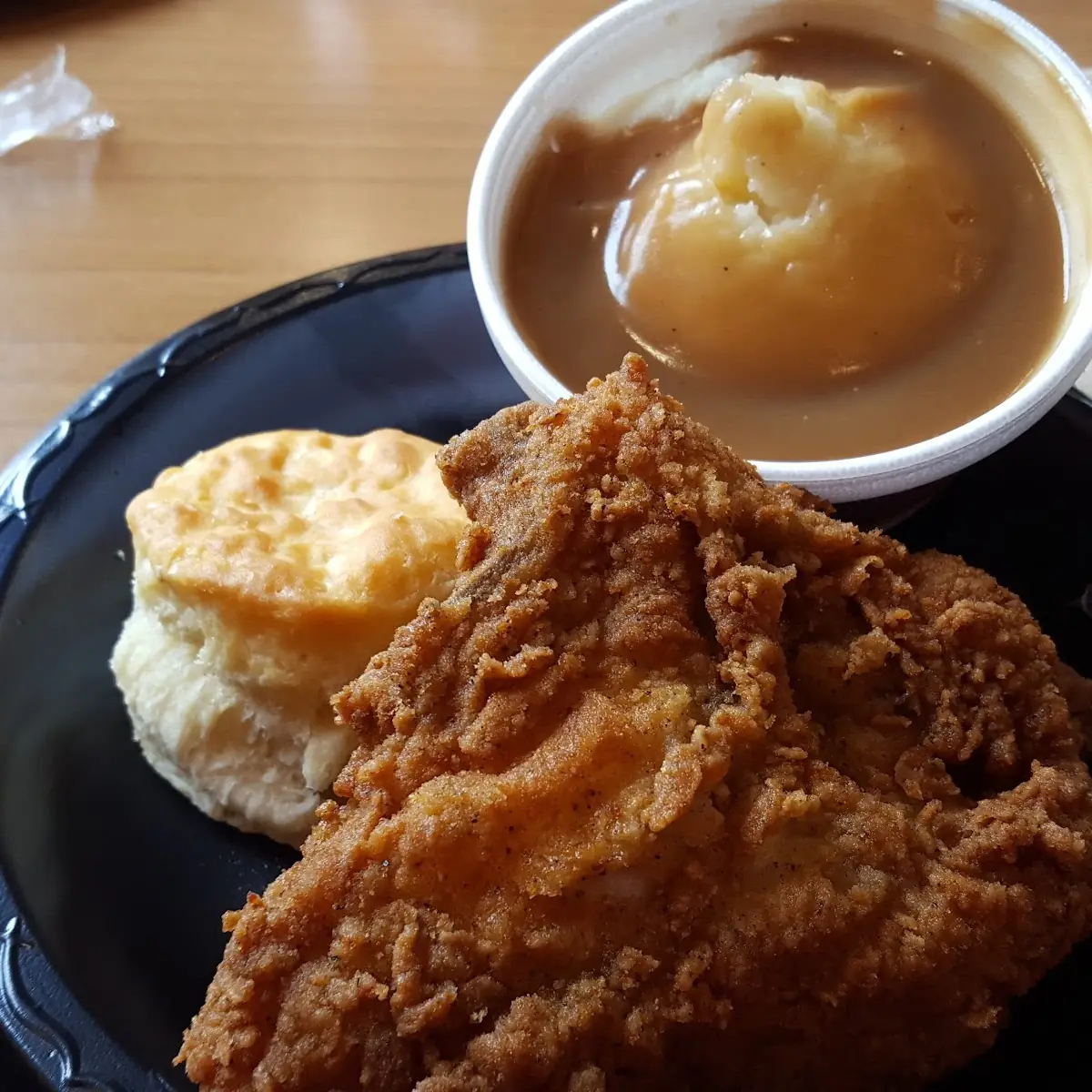 Fried Chicken with Biscuit 1 Side
