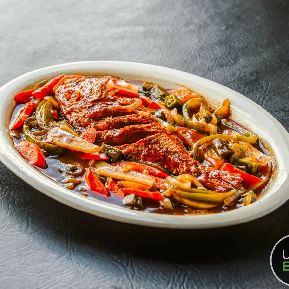 Brown Stew Fish