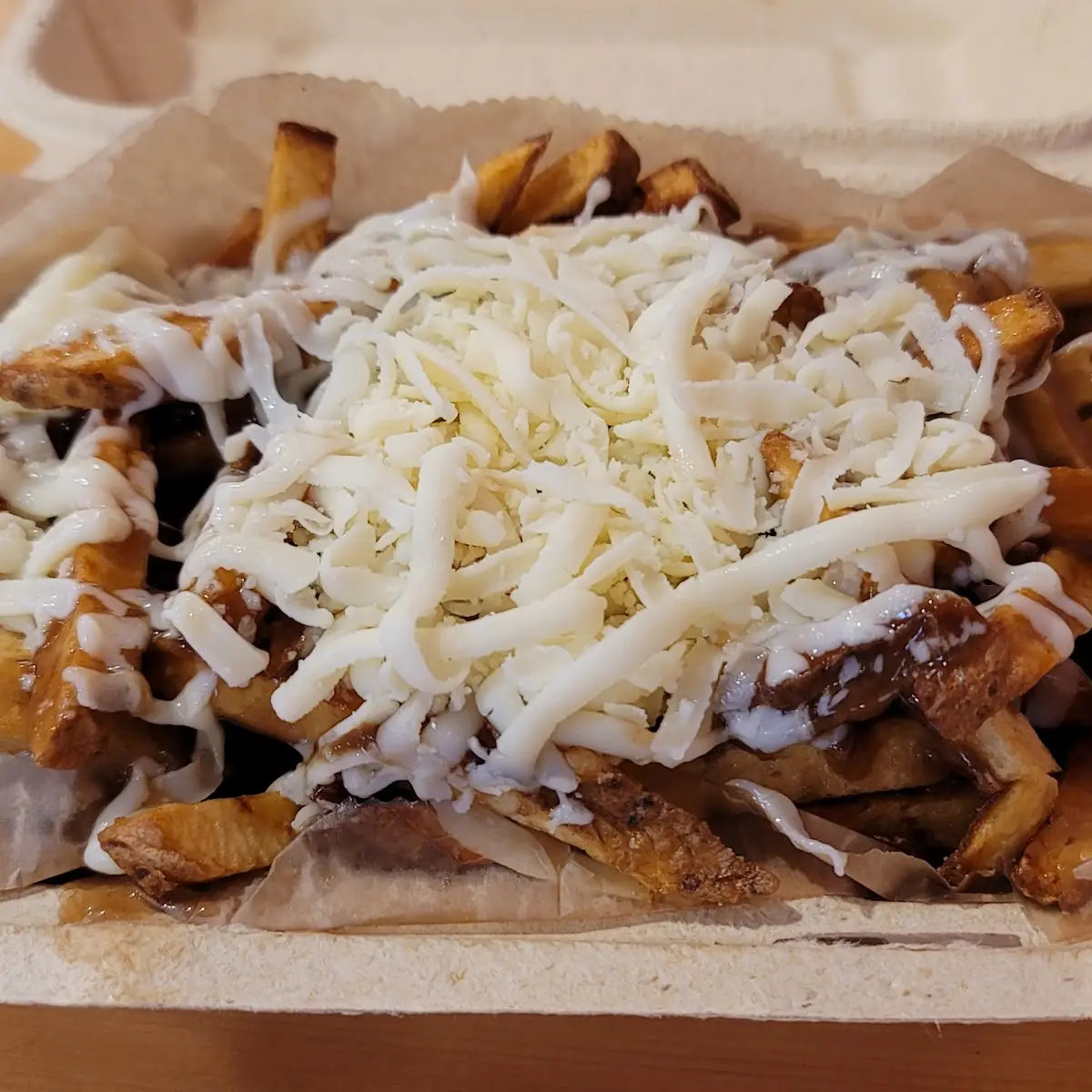 Poutine Fries with Cheese