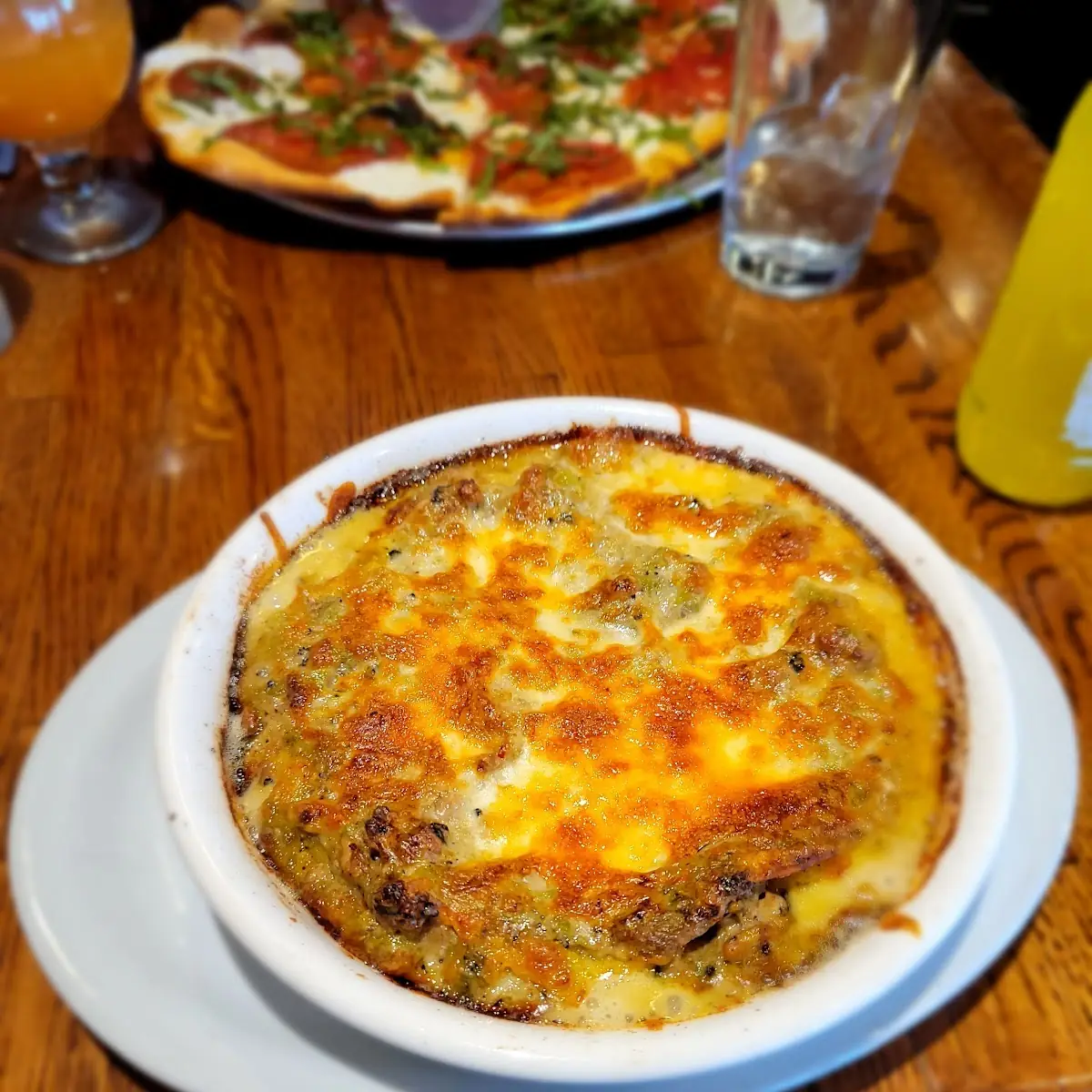 Green Chile Enchilada Plate