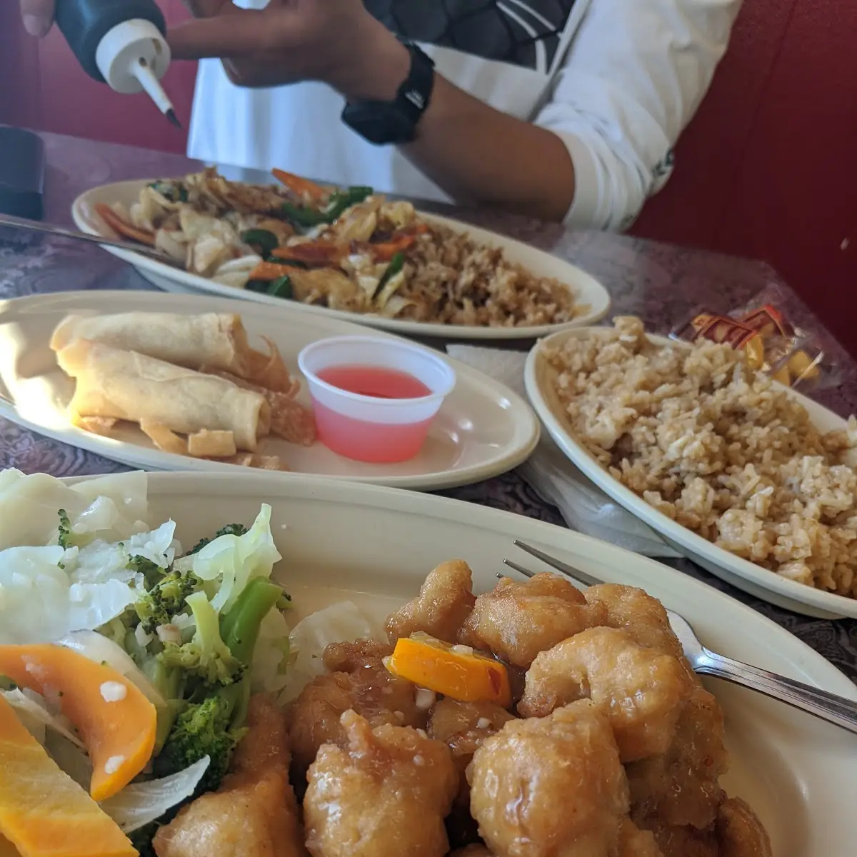 Orange Chicken Fried Rice