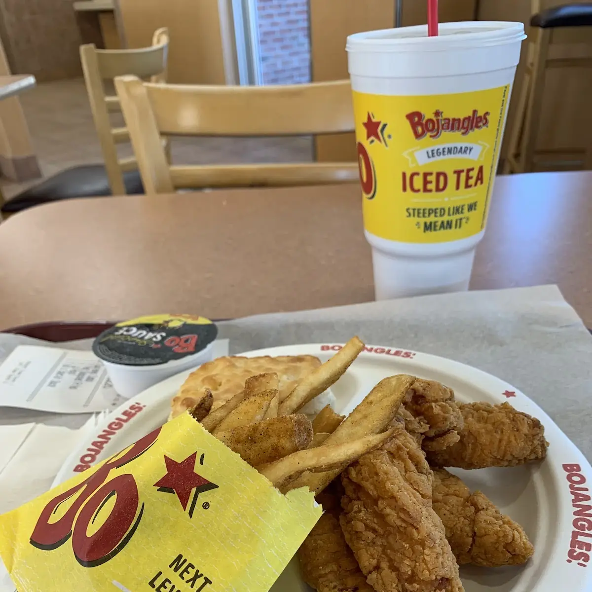 Fried Chicken with Fries