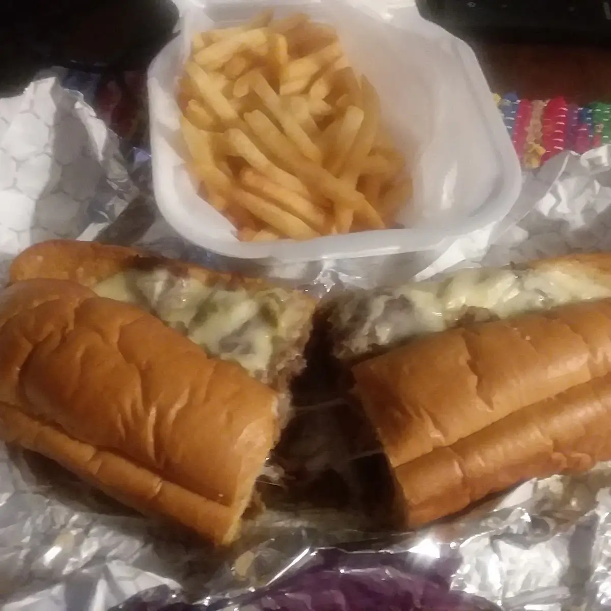 Philly Cheese Steak with Peppers and Onions