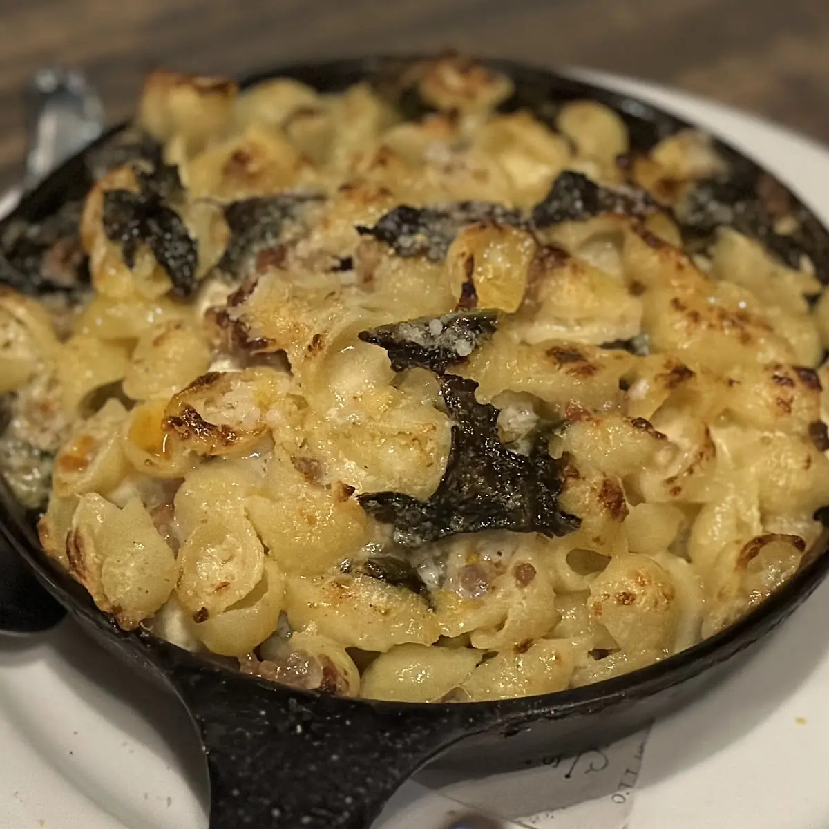 Mushroom Mac N Cheese