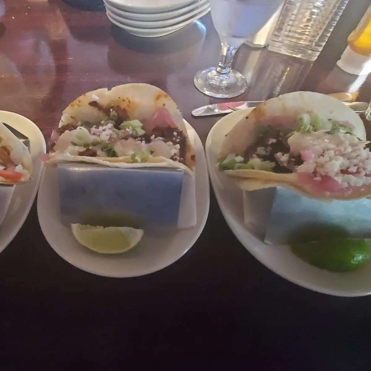 Adobo Beef and Chipotle Chicken Tacos