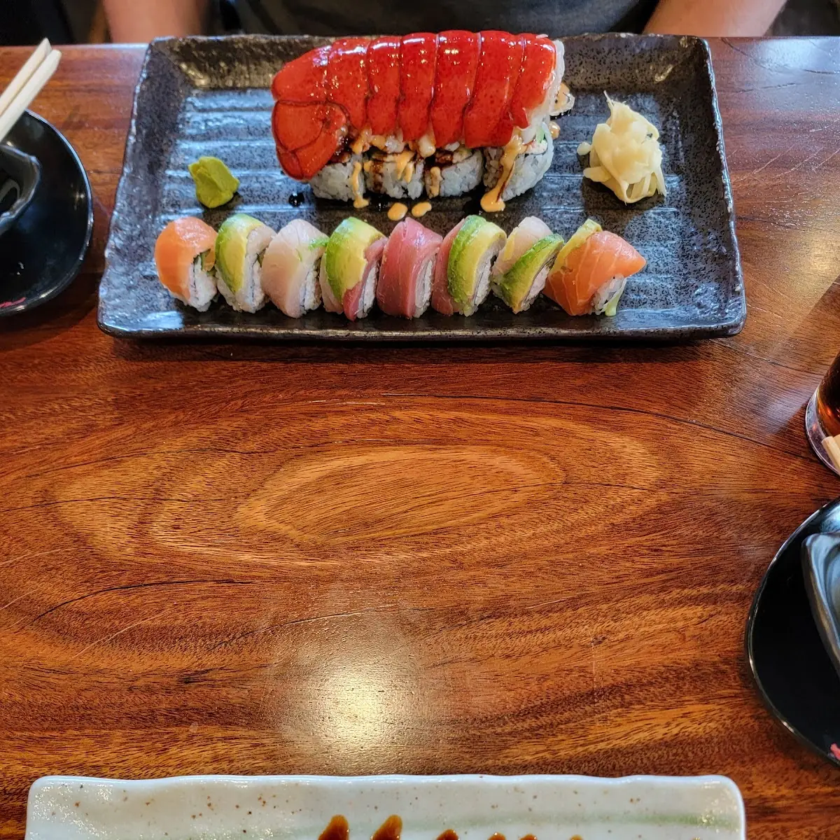 Tiger Roll and Bluefin Nigiri