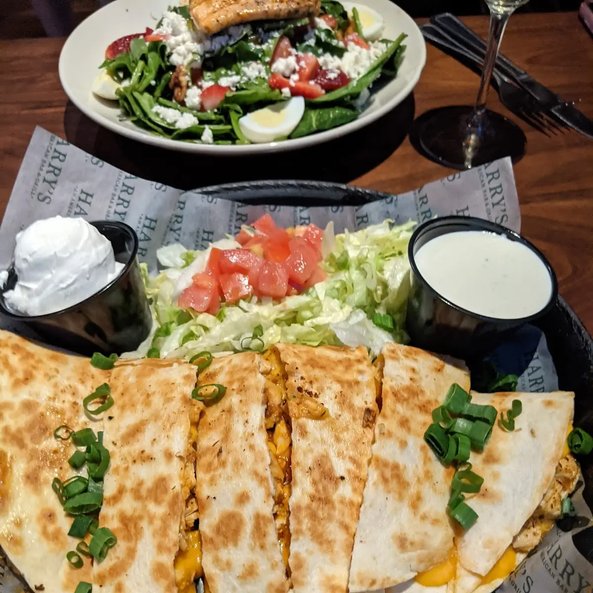 Buffalo Chicken Quesadilla