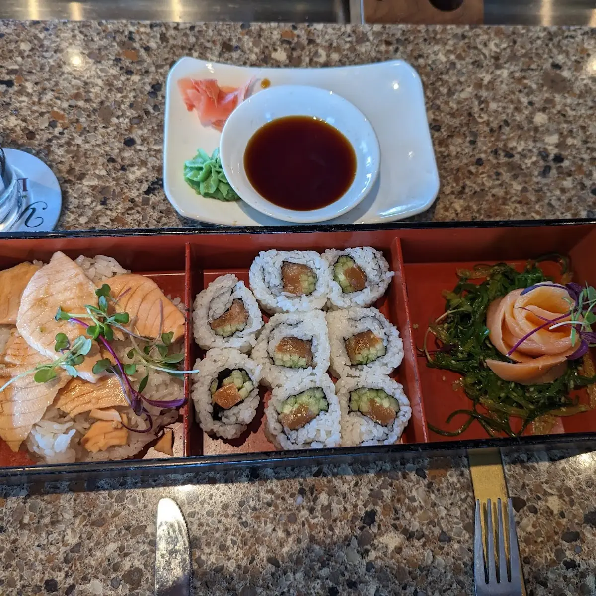 Salmon Bento Box