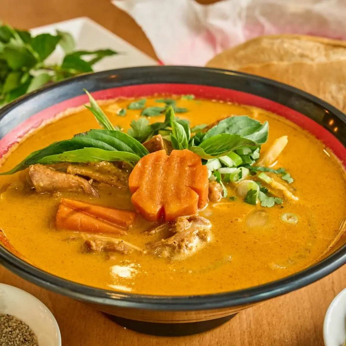 Bun CA RI GA Chicken Curry Noodles
