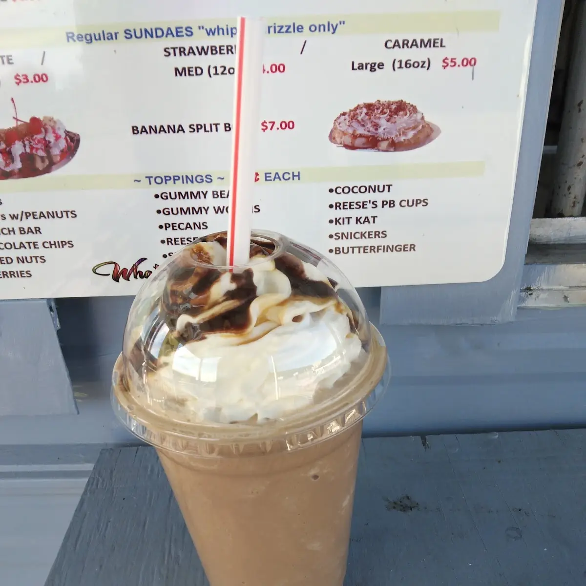 Caramel Mocha Frappe