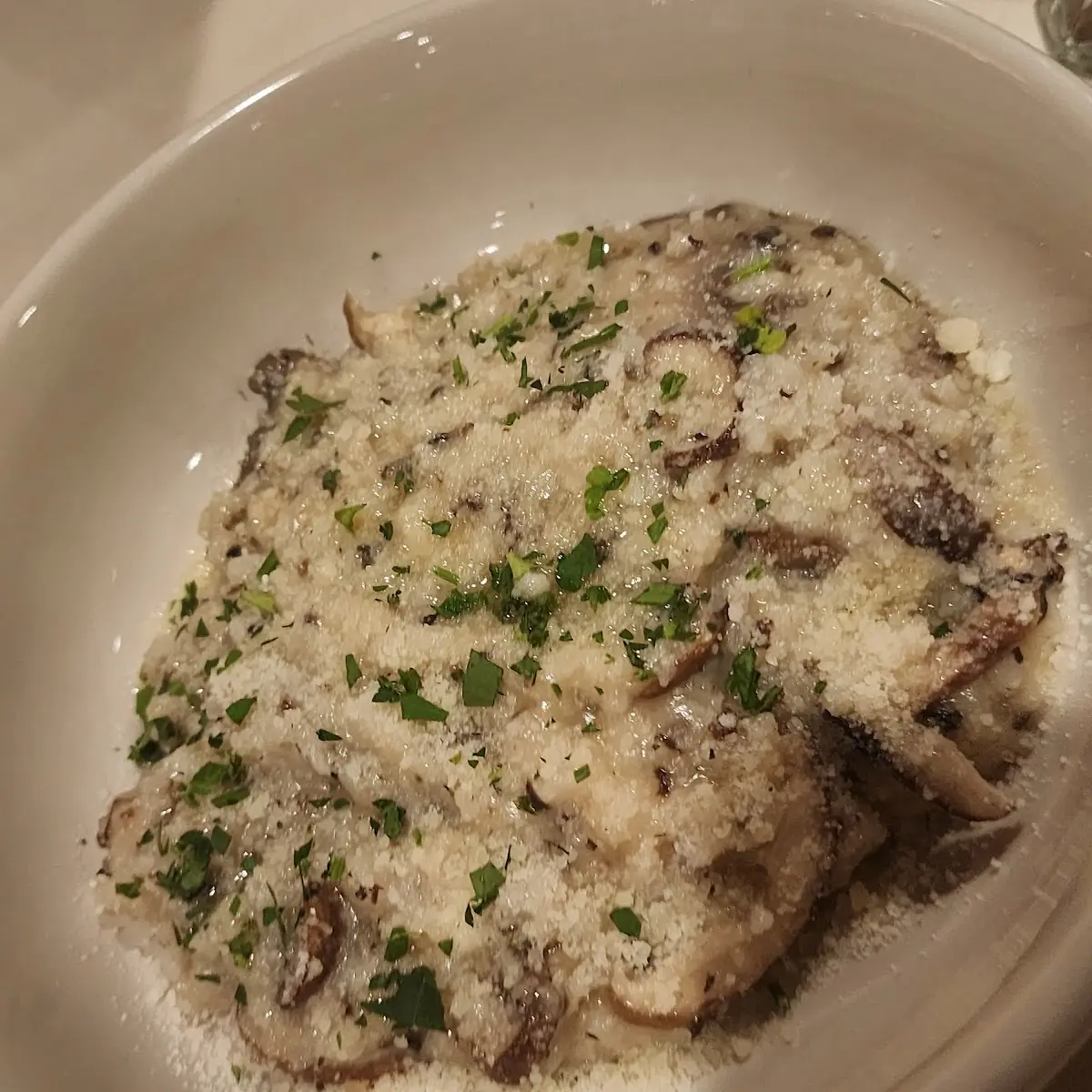 Mushroom Risotto
