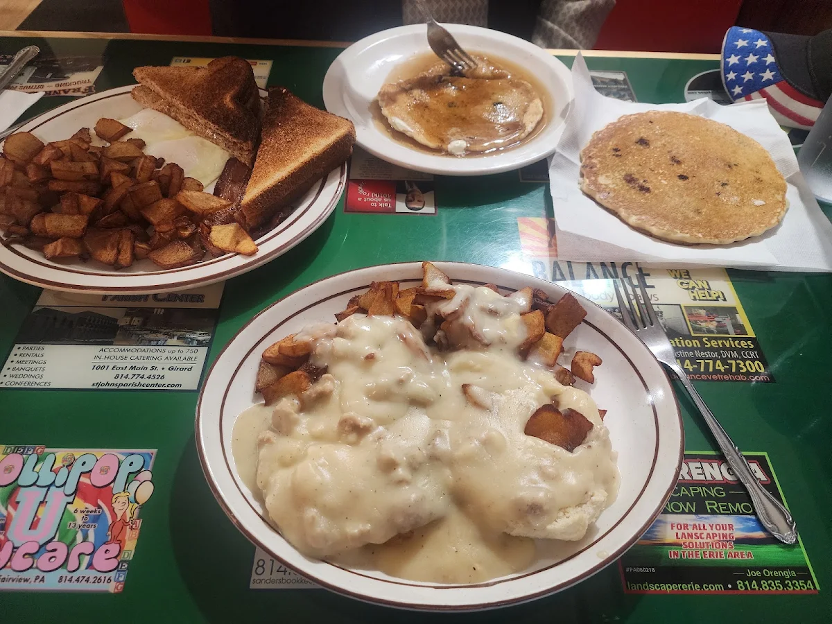 Home Fries Bacon and Toast