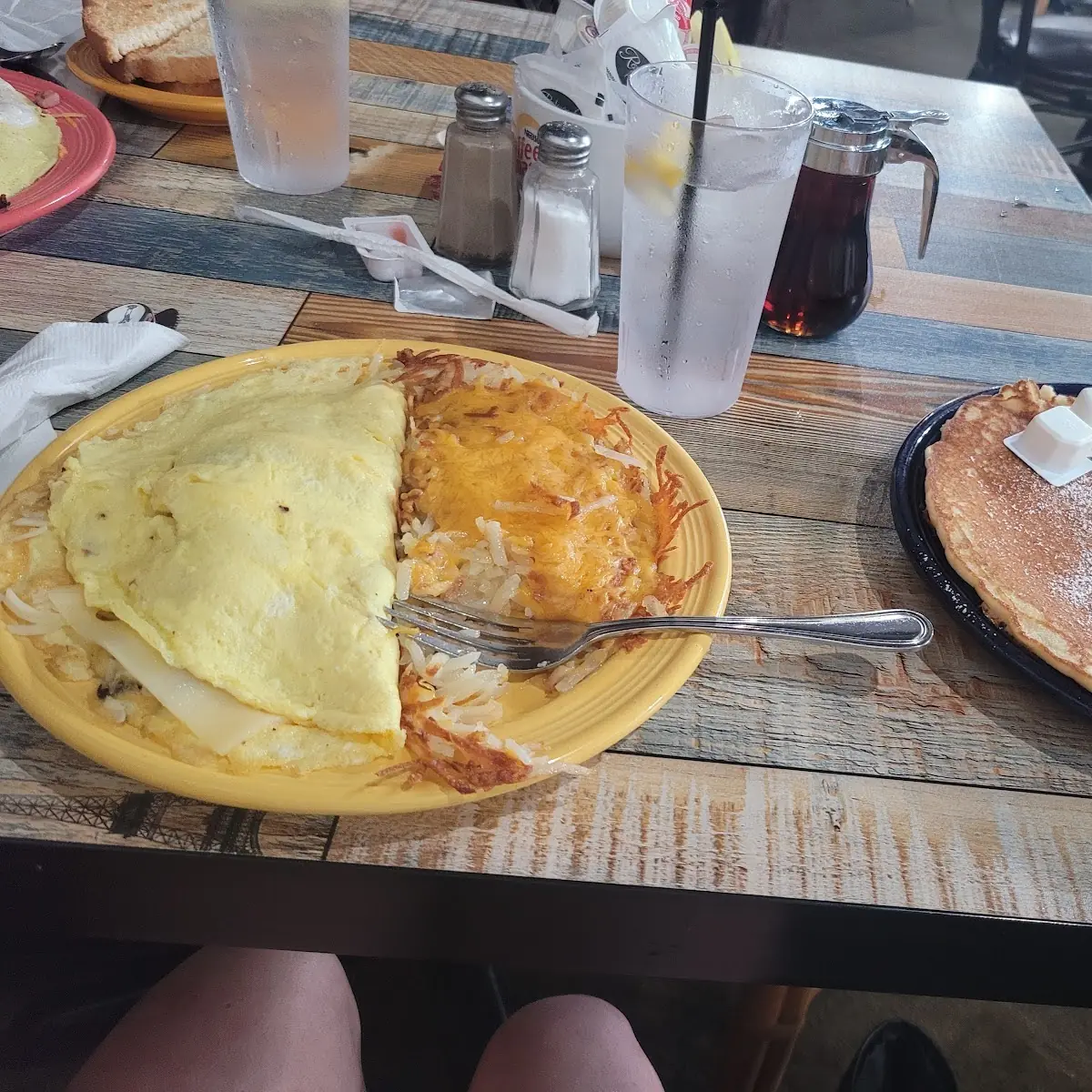 Bacon and Cheese Omelet