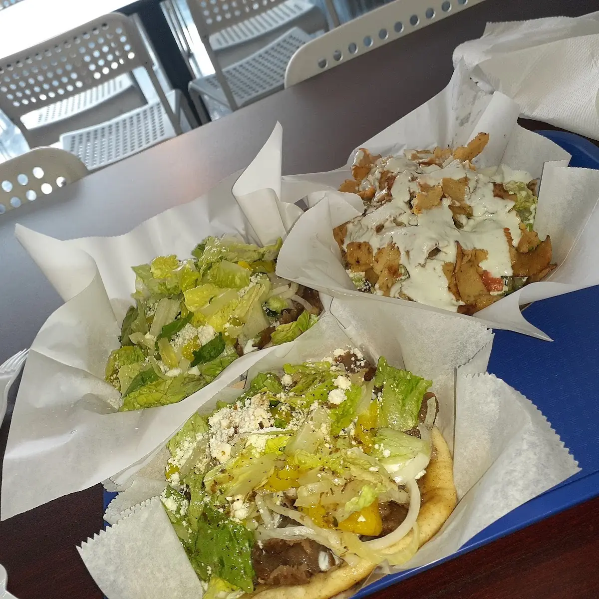 Gyro Lamb Gyro Sandwich