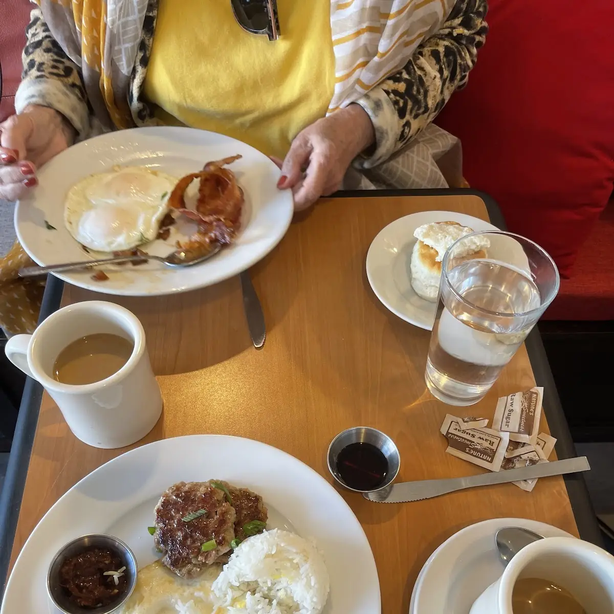 Bacon Eggs and Biscuit