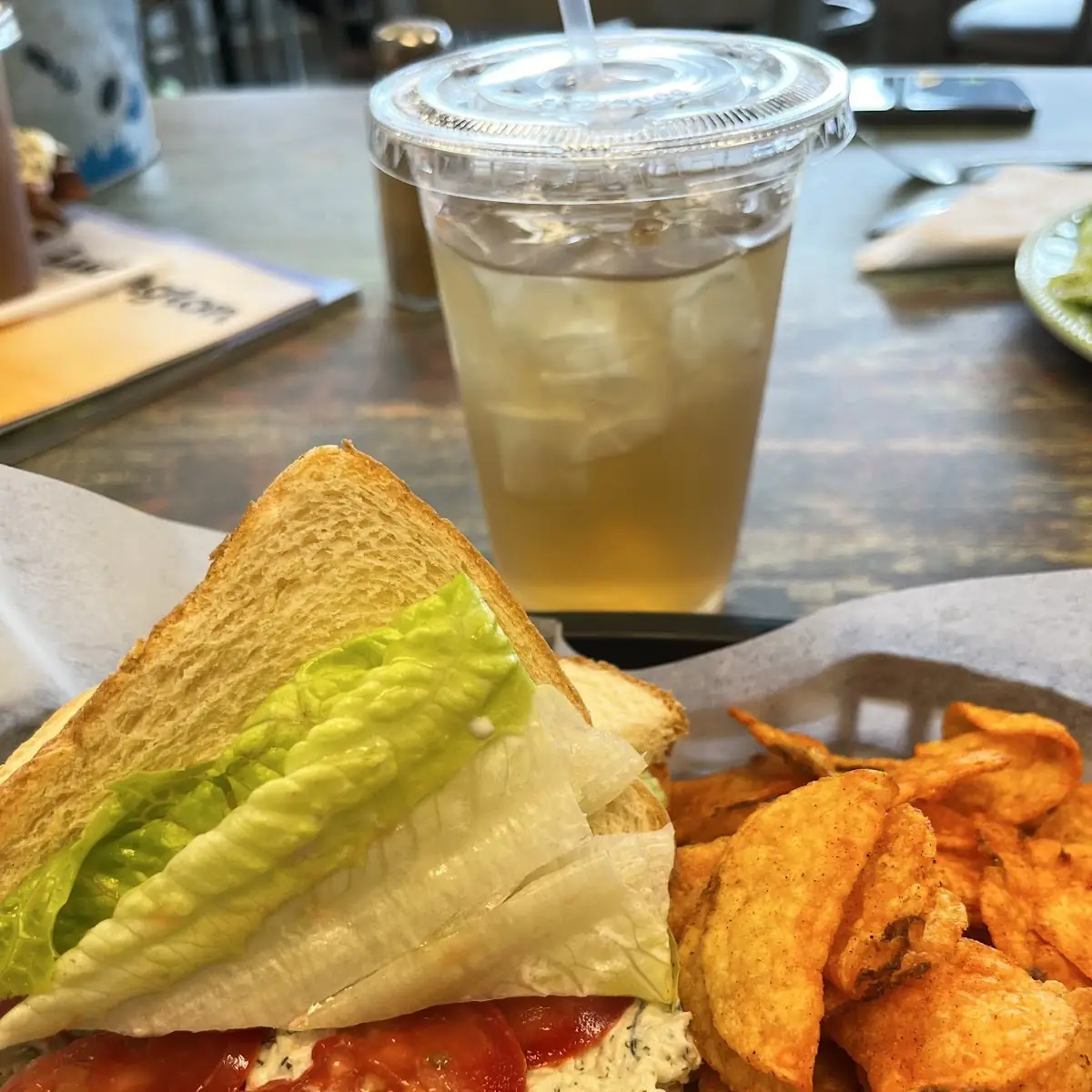 Fruited Chicken Salad Wrap