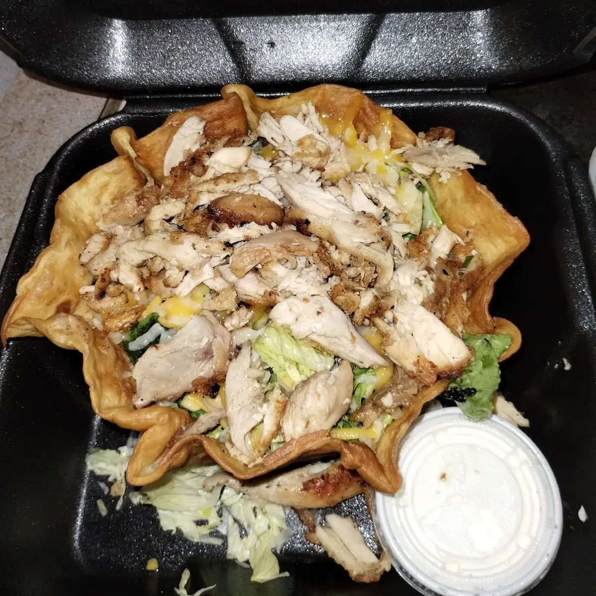 Chicken Taco Salad