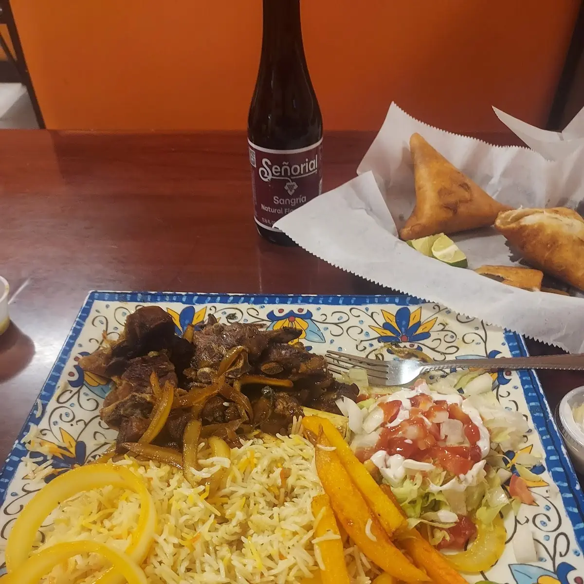 Goat & Rice