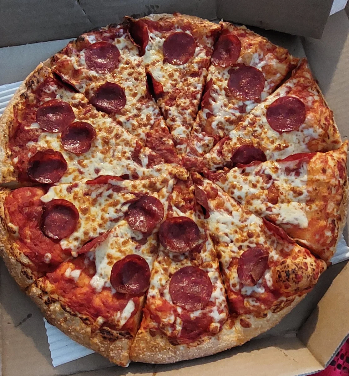 Pepperoni Pizza, Topper's Pizza — Guelph