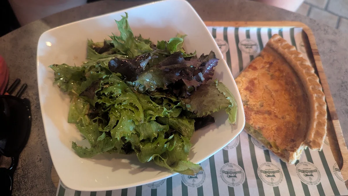 Quiche with Side Salad