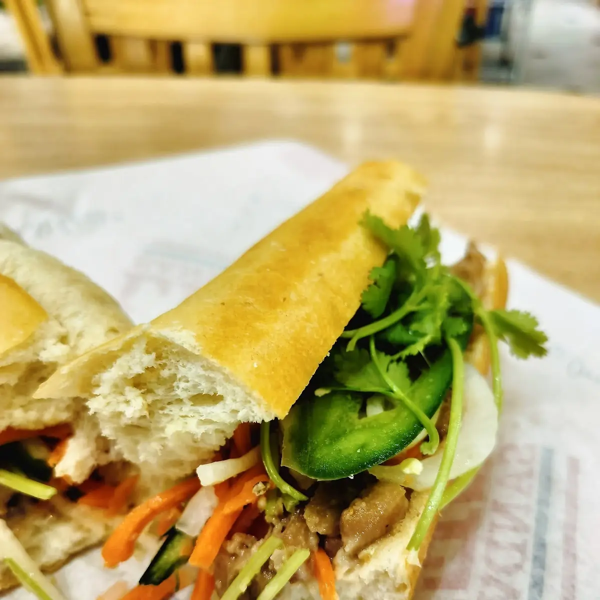 Chicken Banh MI Sandwich