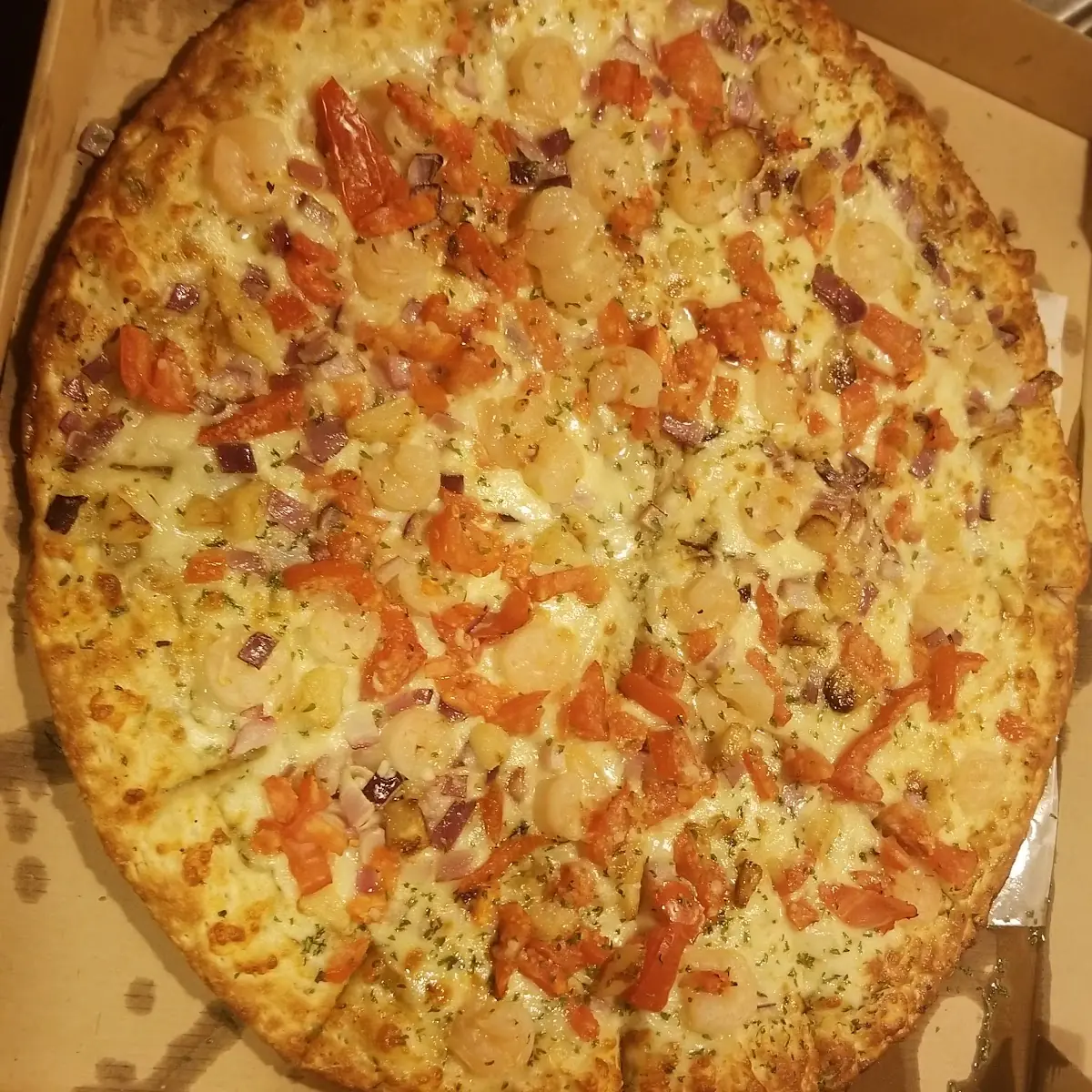 Seafood Pizza