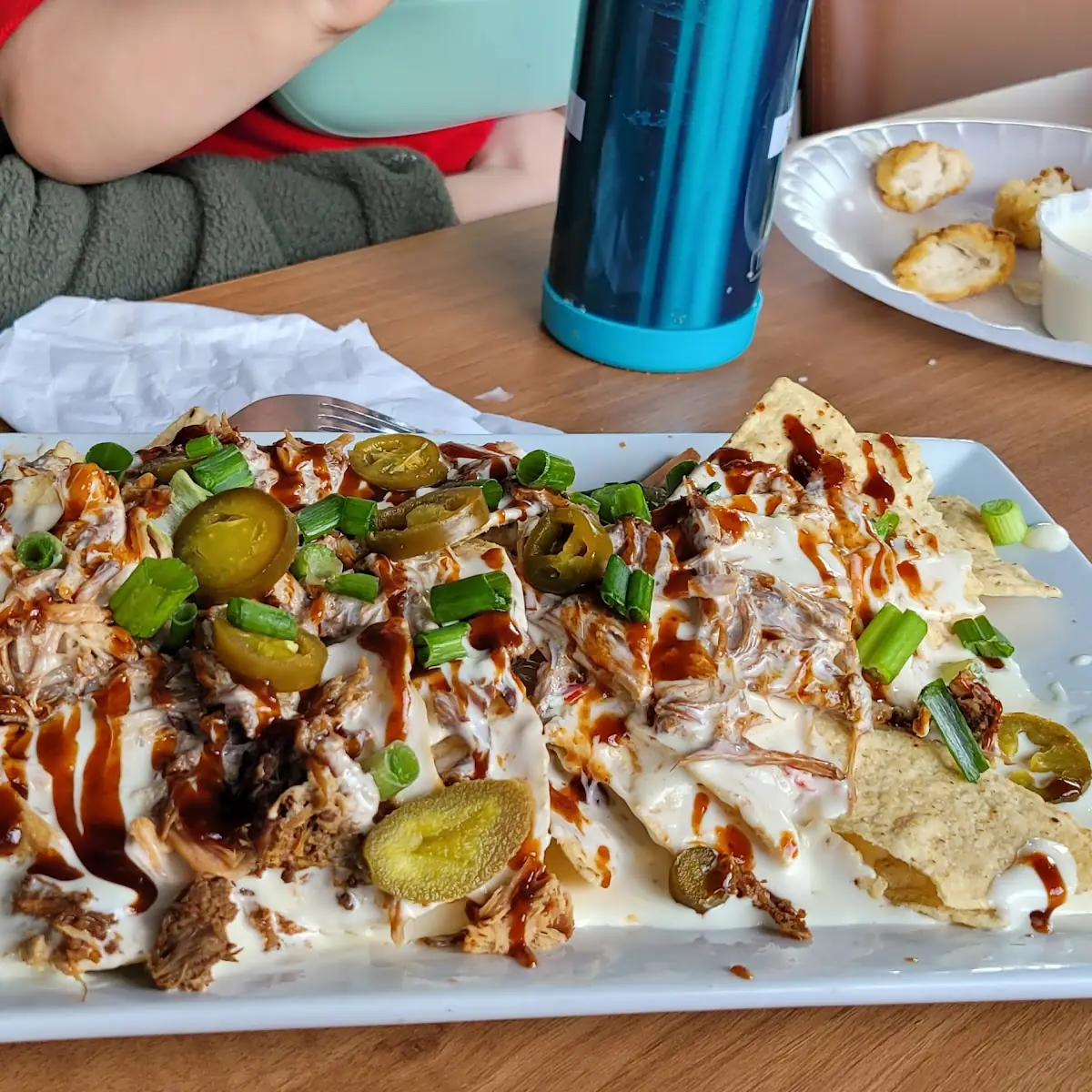 Barbeque Pork Nachos