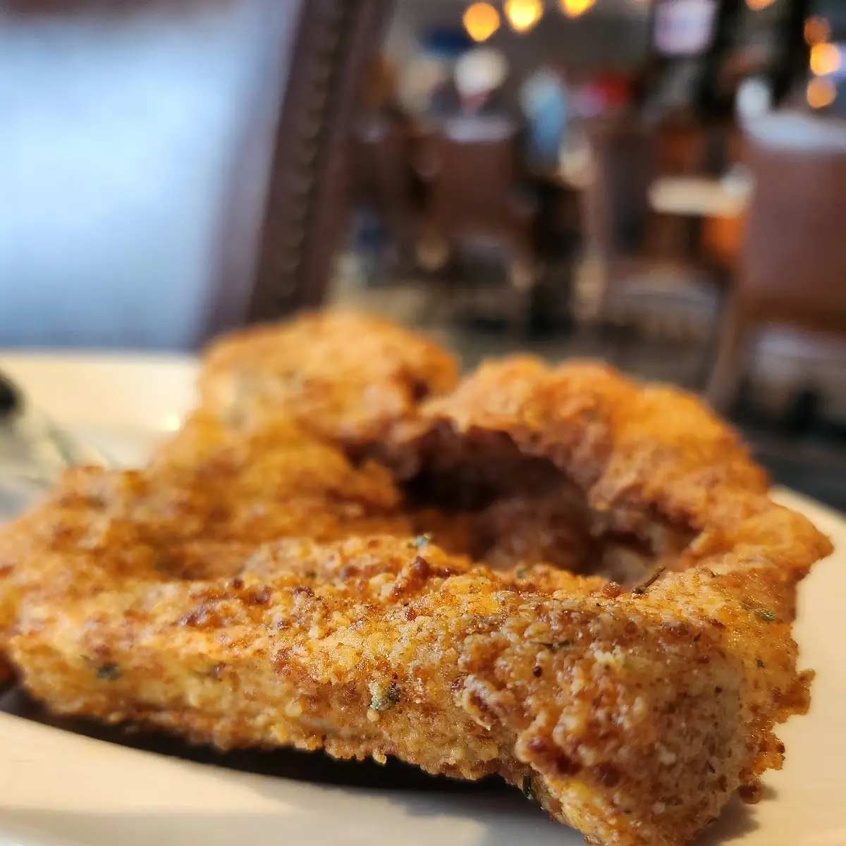 Fried Pork Chop with Rice and White Beans