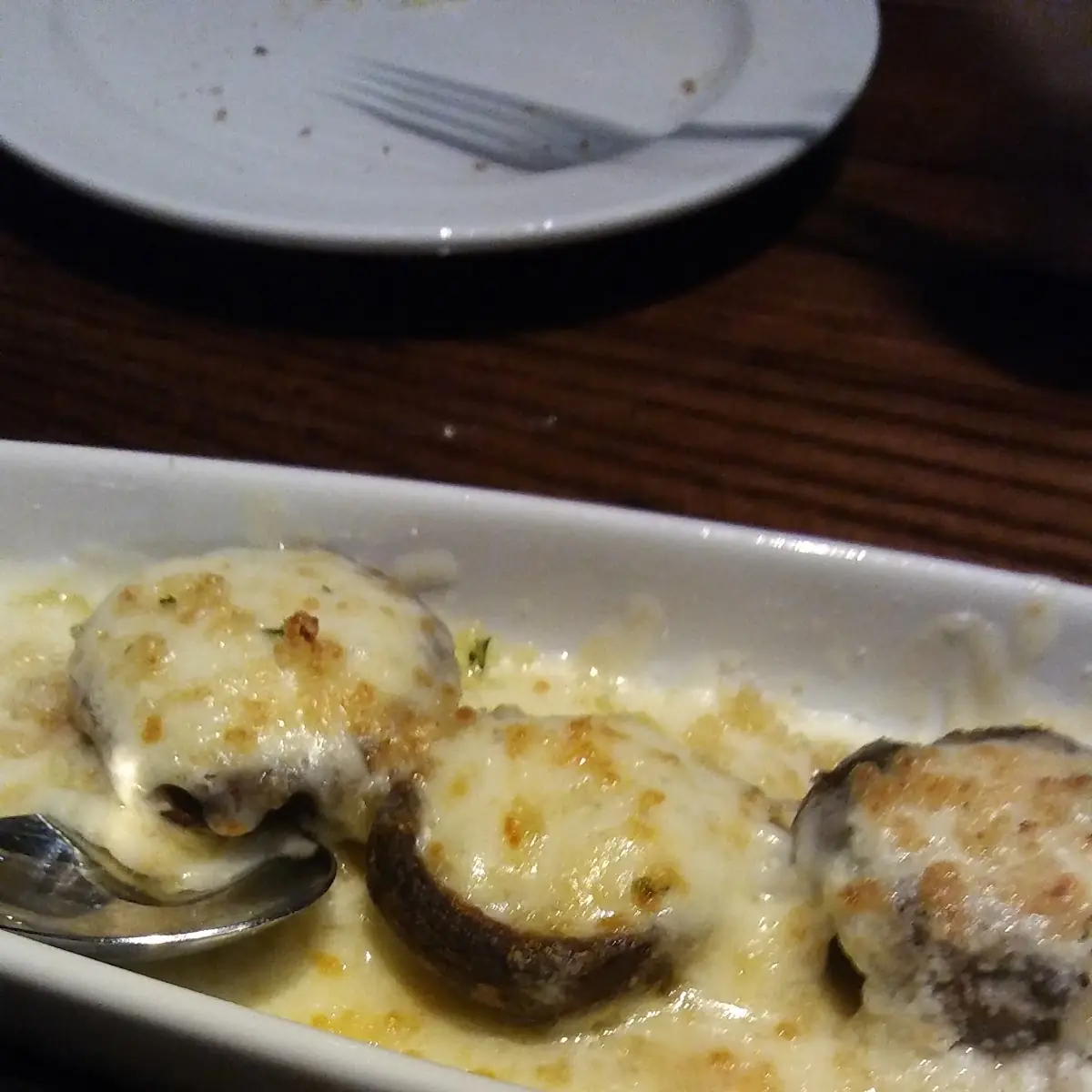 White Cheddar Stuffed Mushrooms