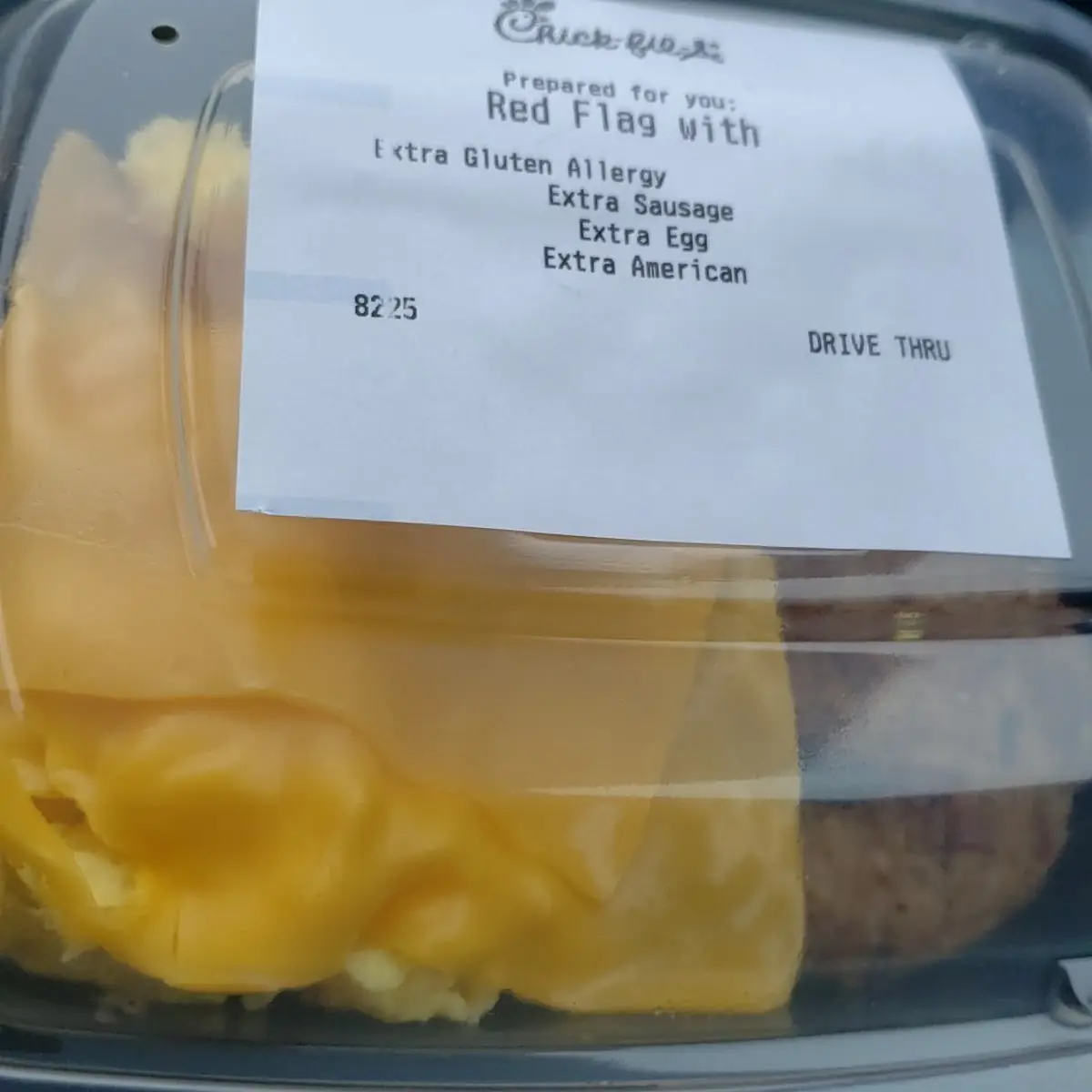 Sausage Egg and Cheese